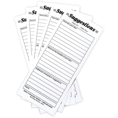 Suggestion Cards Refill