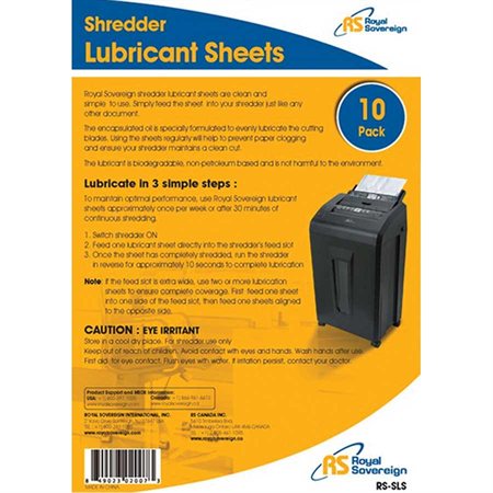 RS-SLS Lubricant Sheets