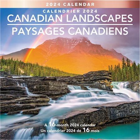 Calendrier mural paysages canadiens (2024)
