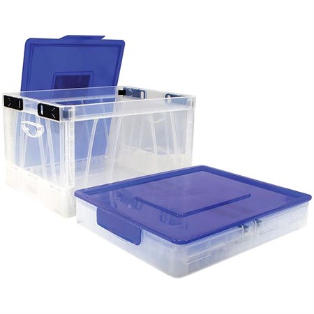Folding Storage Crate with Cover
