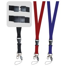 Lanyard with Plastic Clip