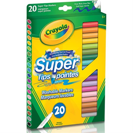 Super Tips Colouring Markers