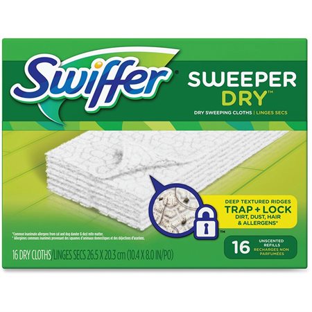 Recharge de linges secs Swiffer Sweeper