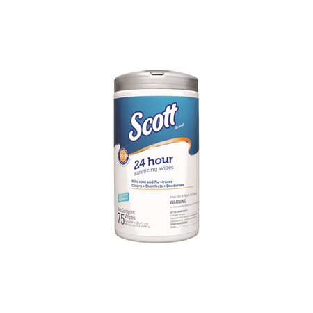 Lingettes désinfectantes 24 heures de Scott®