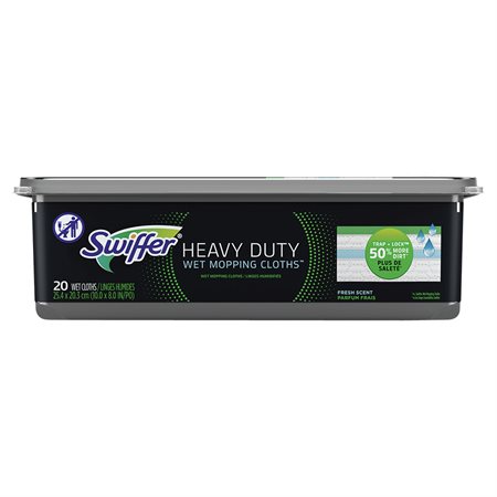 Recharges de linges humidifiés multi-surfaces Swiffer Heavy Duty