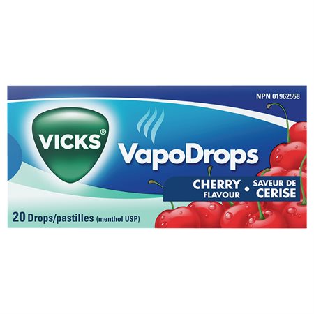 Vicks Cherry VapoDrops Drops