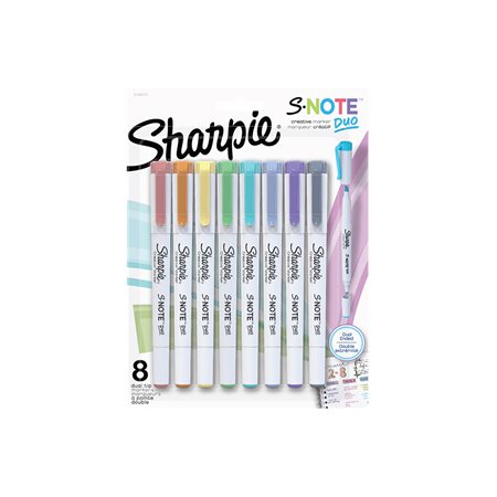 Sharpie S-Note Dual Tip Markers