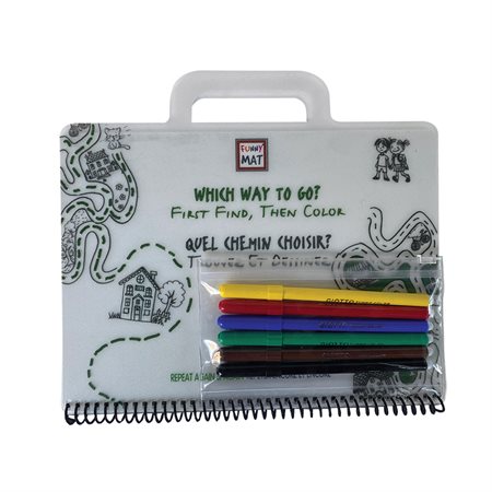 Funny Mat® Mini Travel Set with 6 Giotto Markers