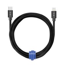 Braided Charge/Sync USB-C to Lightning