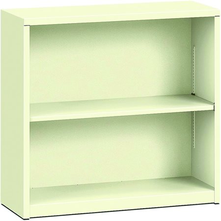 HON S30ABCL Putty 2 Shelf Metal Bookcase