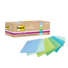 Post-it® Super Sticky Recycled Notes – Oasis Collection